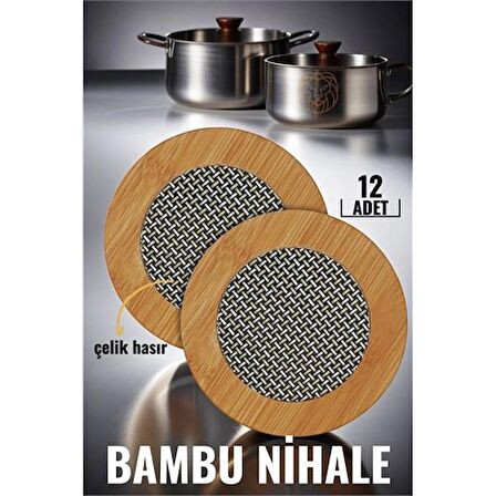 TransForMacion 12 ADET   Bambu Çelik Telli Nihale Falper Design