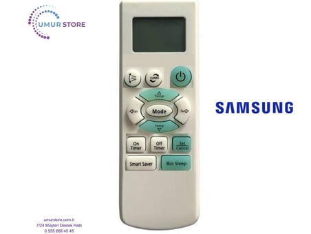 Samsung AQ07B2VE Uyumlu Klima Kumandası