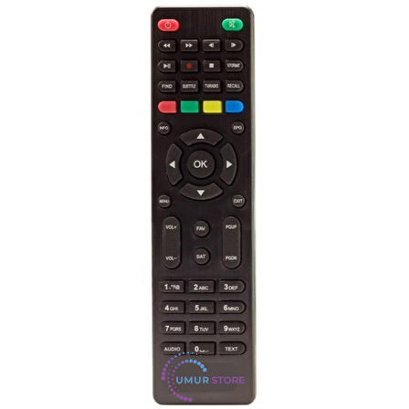 Korax Eco Mini Full HD Uydu Alıcı Kumandası