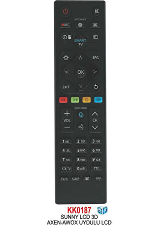 Awox - 3D Uydulu LCD Kumanda