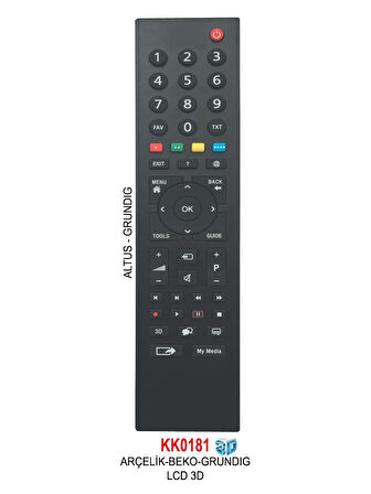 ARÇELİK- LCD 3D-KUMANDA