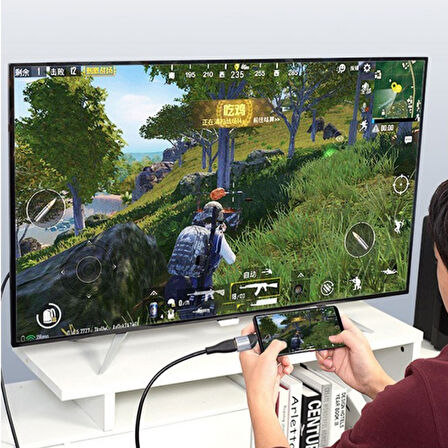 4K 60HZ HDMI To Type-C Dönüştürücü Adaptör