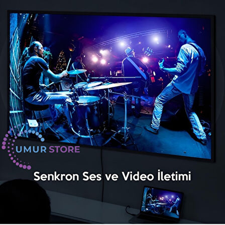 Premium Sertifikalı 4K@60Hz 18GBPS HDMI 2.0b Kablo 2 Metre