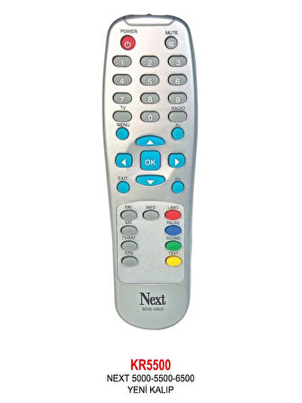 NEXT 5000-5500-6500 YENİ KALIP UYDU KUMANDASI
