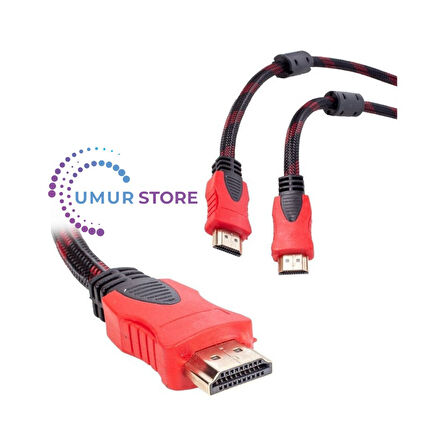 Sargılı HDMI Kablo Full Hd 2160P - 3m