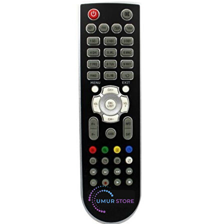 Samux FX HD Real Uydu Alıcı Kumandası
