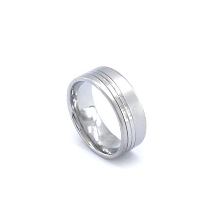 Çelik Alyans Yüzük YZK-309