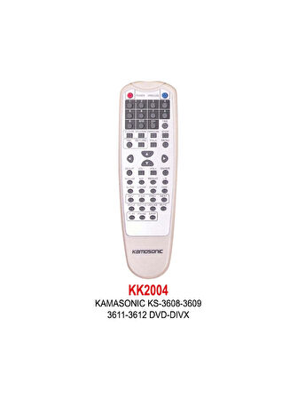 KAMASONIC KS-3608-3609-3611-3612 DVD-DIVX KUMANDA