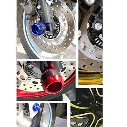 Gear5 Motosiklet Teker Koruma Takozu Takım Gri