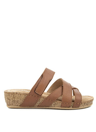 Hush Puppies Taba Kadın Terlik Erraza