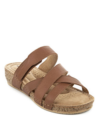 Hush Puppies Taba Kadın Terlik Erraza