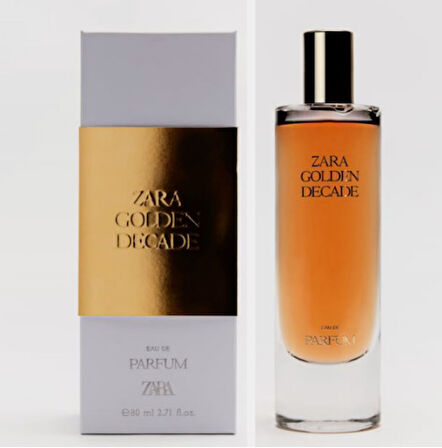 Zara GOLDEN DECADE EDP 80 ML KADIN PARFÜM