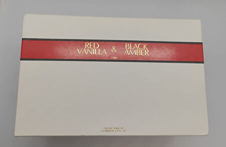 ZARA RED VANILLA EDT 90 ML + ZARA BLACK AMBER EDT 90 ML (3,0 FL. OZ). KADIN PARFÜM SETİ 2X90 ML (İNDİRİM ŞEHRİ)