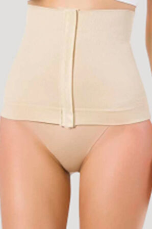 Kadın Bej Seamless Agraflı Bel Korsesi 2026