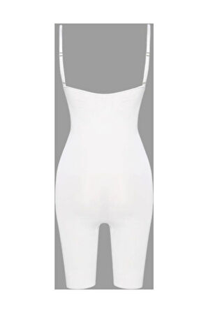 Desenli Boxer Boy Korse Beyaz 2071