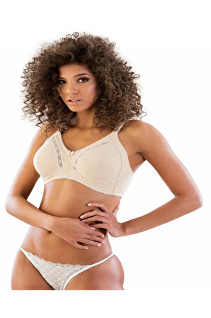 Mınımızer Dantelli Toparlayıcı Sütyen Beyaz 112b