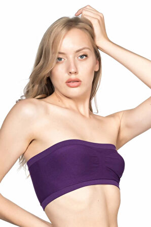 Neon Fuşya 4002 Soft Straplez Büstiyer