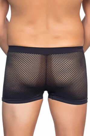 Erkek Siyah Özel Tasarım Dikişsiz Erkek Boxer 2106s