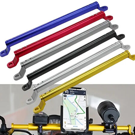Gear5 Gidon Barı Titanyum Gri (Ayna Bağlantılı)