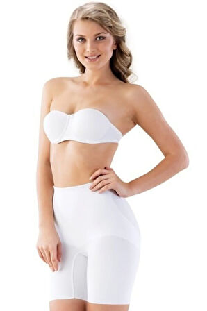 Toparlayıcı Lazer Kesim Boxer Korse Ten 2816