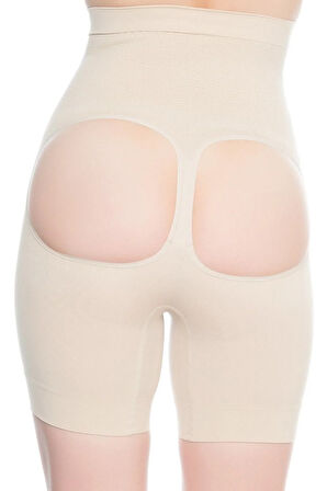 Kadın Ten Kalça Açık Boxer Korse 2032t