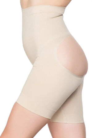 Kadın Ten Kalça Açık Boxer Korse 2032t