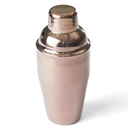 Biradlı Çelik Kokteyl Shaker 350 Cl-Bakır
