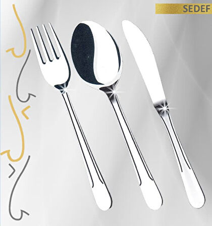 Real Sedef Yemek Kaşık 2,5 MM ( 12 Li )