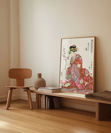 Çerçevesiz Poster Sakura Zarafeti