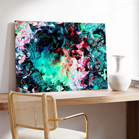 Tropikal Bahçe Kanvas Tablo