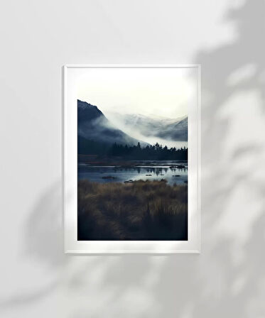 Çerçevesiz Poster Gölün Sessizliği