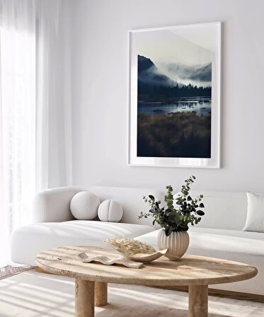 Çerçevesiz Poster Gölün Sessizliği