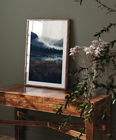 Çerçevesiz Poster Gölün Sessizliği