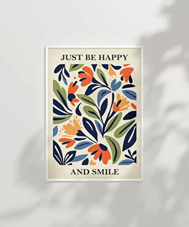 Çerçevesiz Poster Renkli Neşe