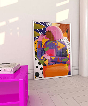 Çerçevesiz Poster Modernliğin Yükselen Yıldızı