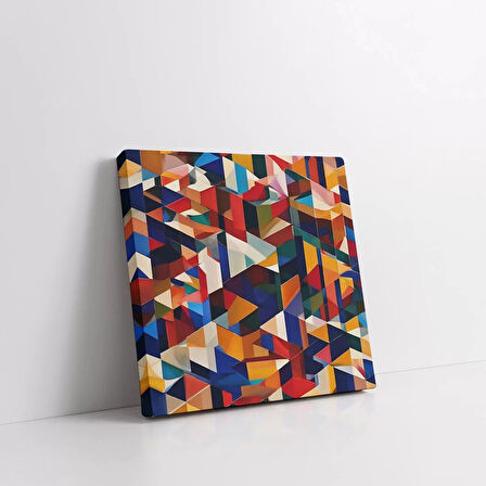 Geometrik Düşler Kanvas Tablo
