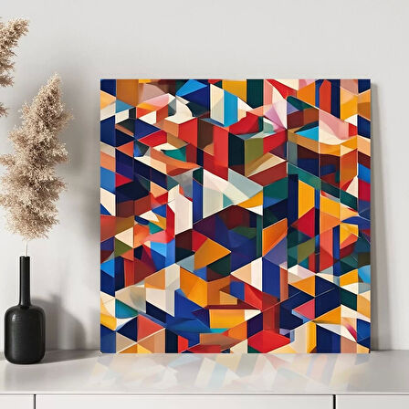 Geometrik Düşler Kanvas Tablo