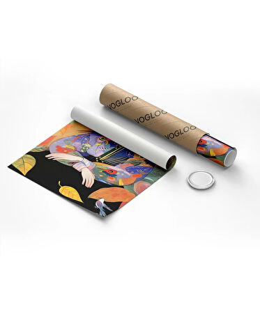 Çerçevesiz Poster Doğanın Zarif Tonları