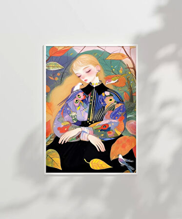 Çerçevesiz Poster Doğanın Zarif Tonları