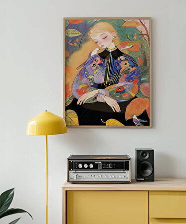 Çerçevesiz Poster Doğanın Zarif Tonları