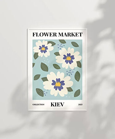 Çerçevesiz Poster Doğanın Kiev'deki Zarafeti