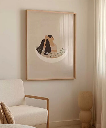 Çerçevesiz Poster Ruhun Çiçek Açtığı An