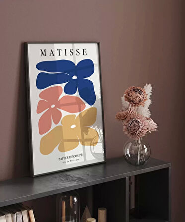 Çerçevesiz Poster Matisse Papiers Découpés No 7