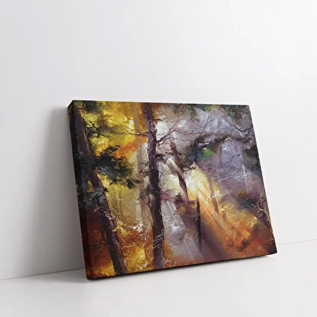Soyut Doğa Harikası Kanvas Tablo