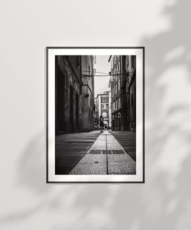 Çerçevesiz Poster Sokakların Sessizliği