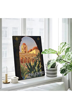 Palermo Vintage Kanvas Tablo