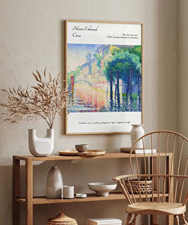 Çerçevesiz Poster Henri-Edmond Cross Rio San Trovaso