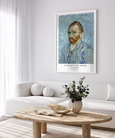 Çerçevesiz Poster Vincent Van Gogh Otoportre