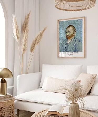 Çerçevesiz Poster Vincent Van Gogh Otoportre