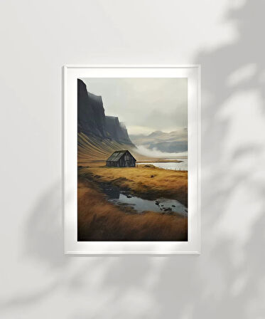 Çerçevesiz Poster Dağların Sessizliği